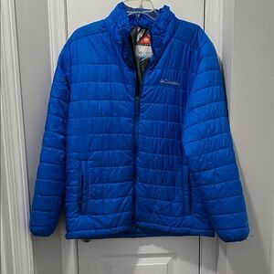 Columbia Royal Blue Quilted Puffer Jacket